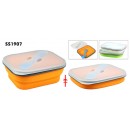 Foldable Silicon Lunchbox